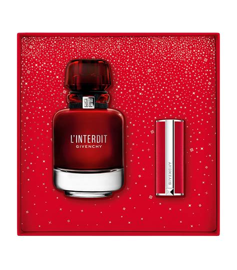 givenchy l'interdit rouge set|l interdit Givenchy price.